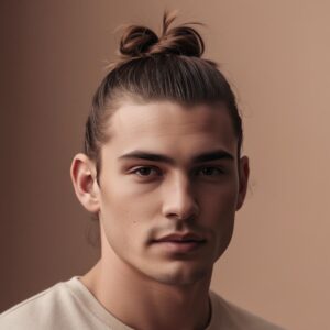 The man bun style