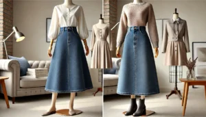 Choosing an Age-Appropriate Style of Denim Skirt